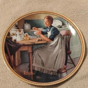 Norman Rockwell Decorative Plate